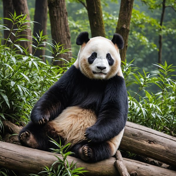 Quelle croisière propose des visites des réserves de pandas géants en Chine?